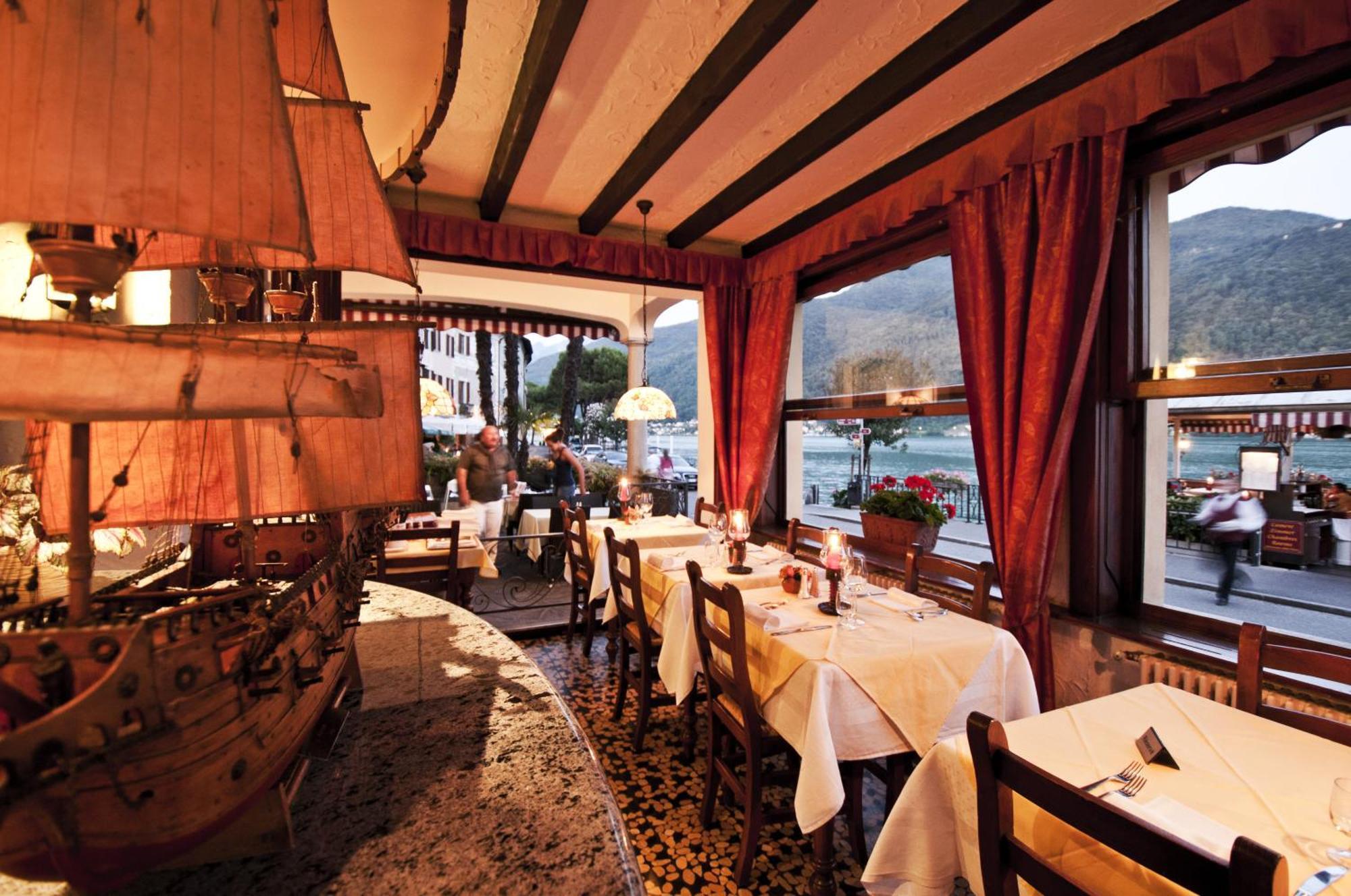 Albergo Ristorante Della Posta Morcote Zewnętrze zdjęcie