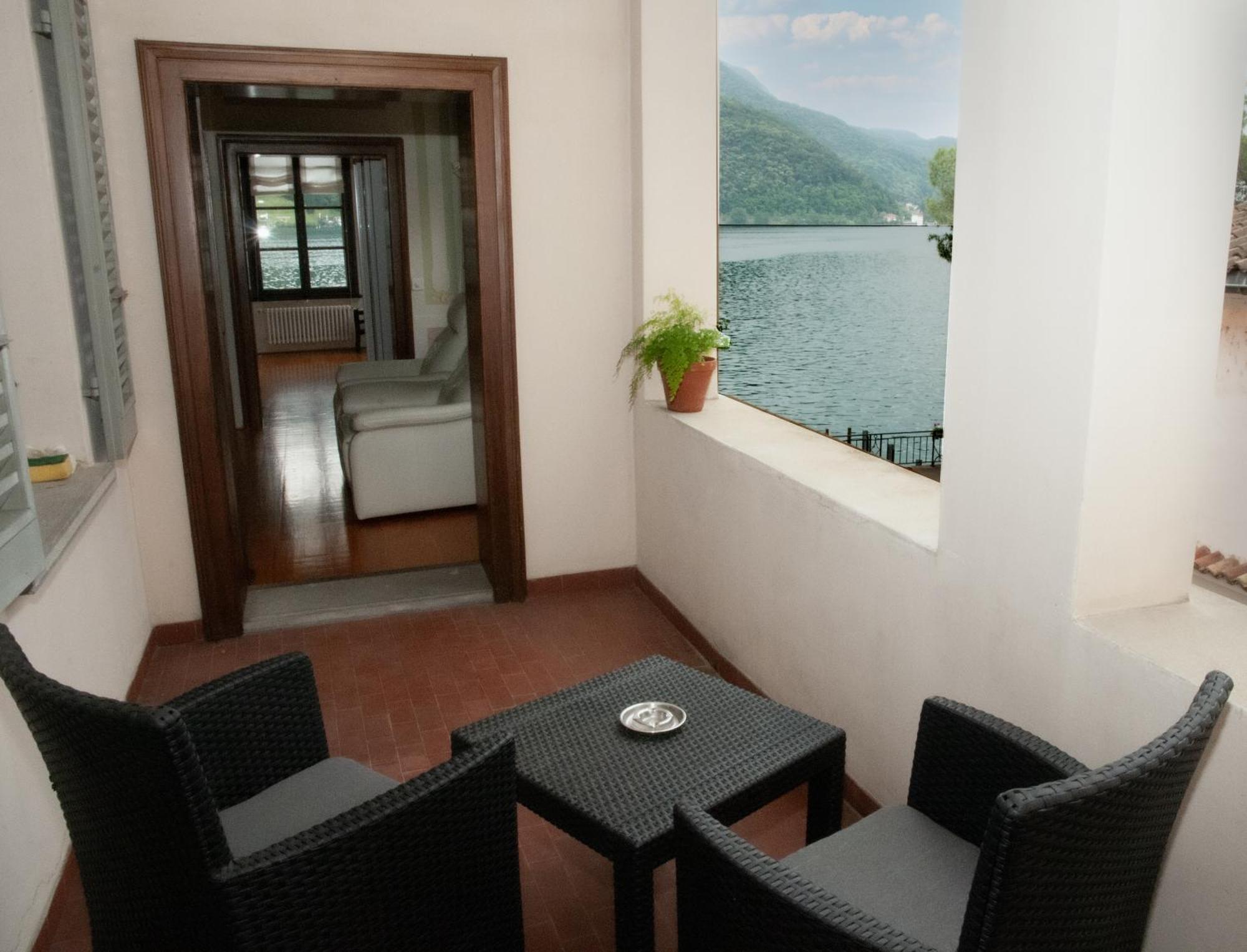 Albergo Ristorante Della Posta Morcote Zewnętrze zdjęcie